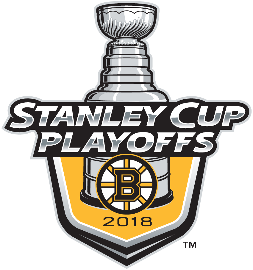 Boston Bruins 2018 Event Logo fabric transfer